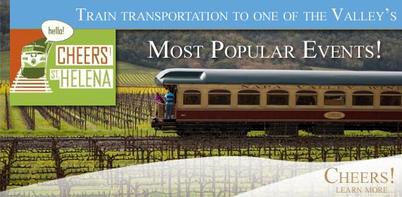 Get to Cheers St. Helena via the Napa Valley Wine Train